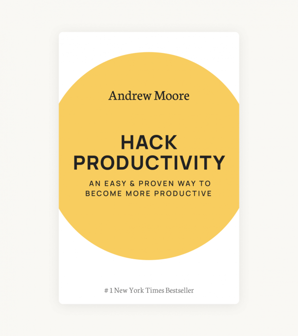 Hack Productivity Book - Normal Cover Print